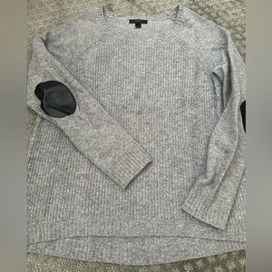 J. Crew sweater with patch sleeves. Small